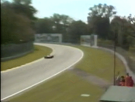 1989 San Marino GP - Berger's crash